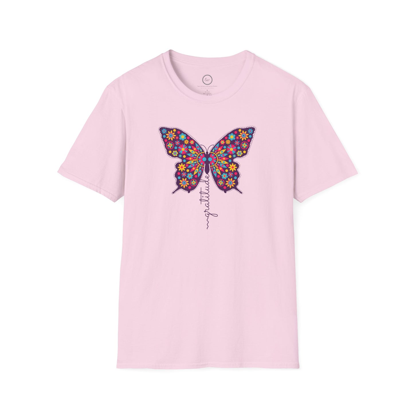 Gratitude Butterfly - T-Shirt