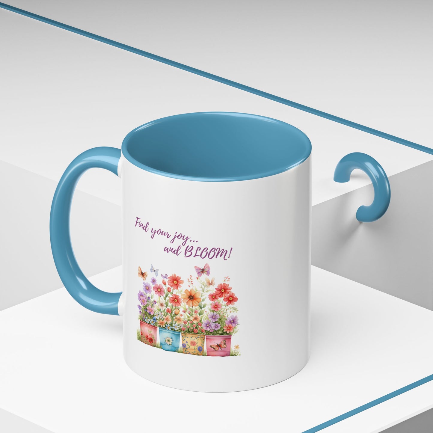Find Your Joy and Bloom - Coffee/Tea Mug
