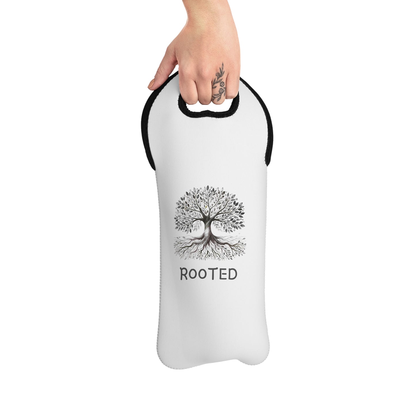 Rooted - Wine Tote Bag