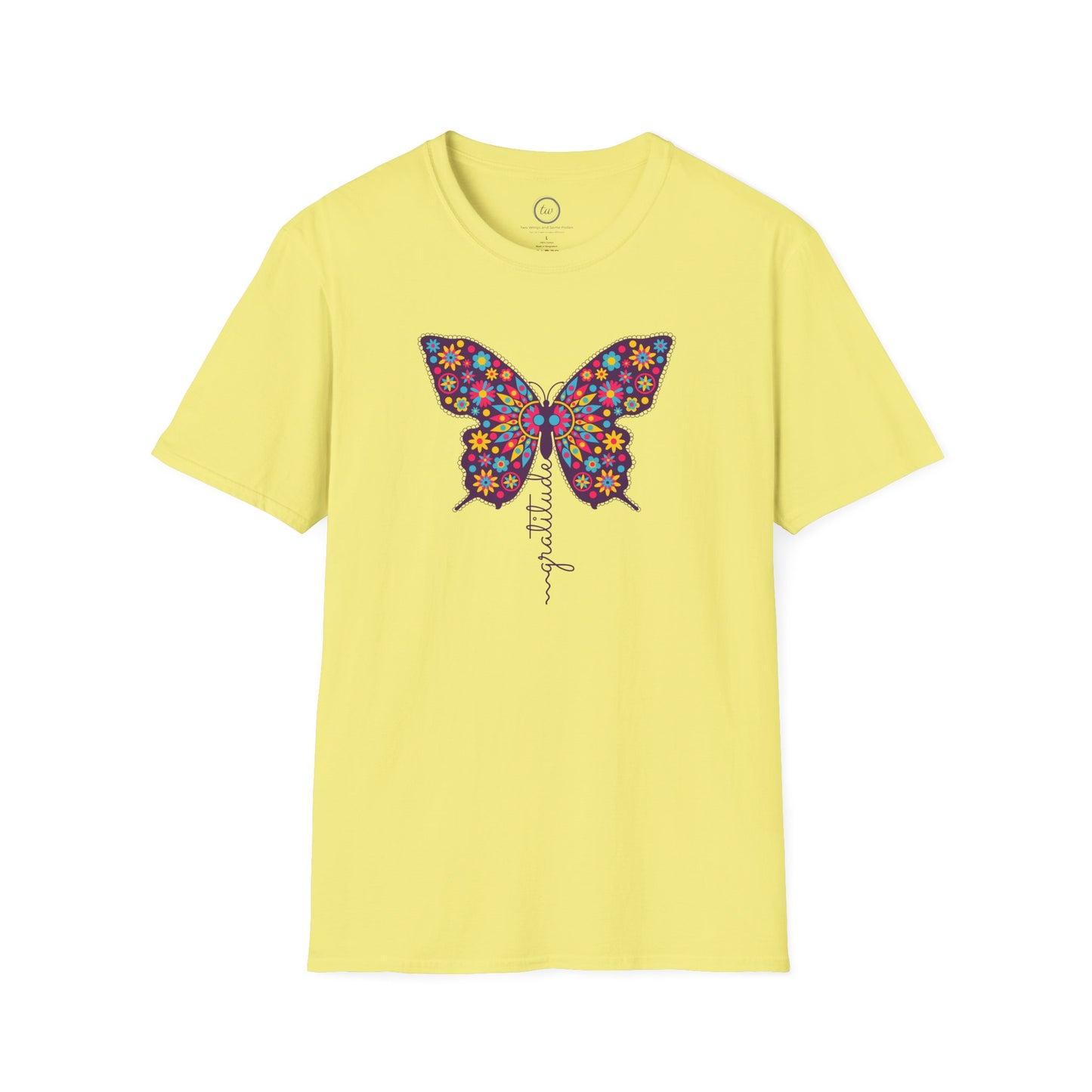 Gratitude Butterfly - T-Shirt