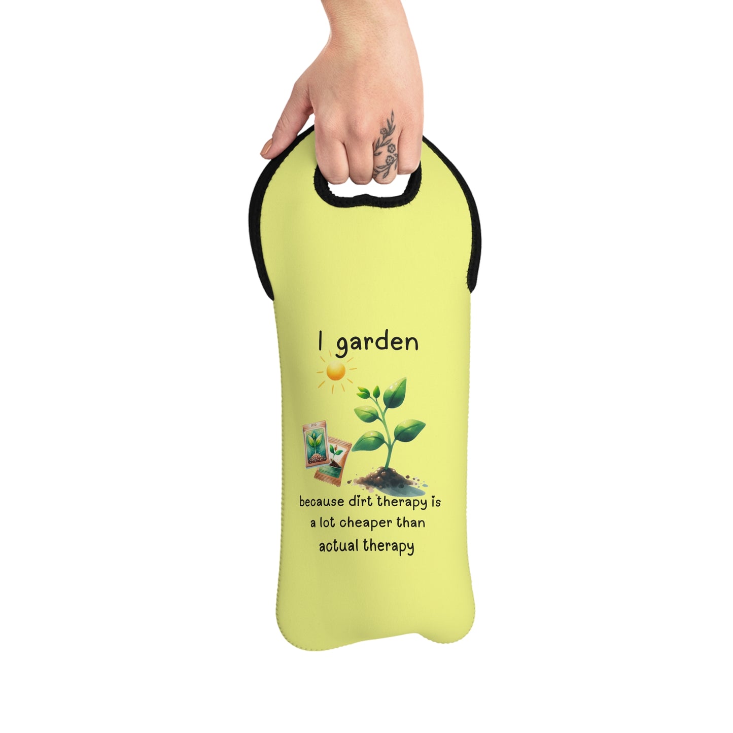 Dirt Therapy - Wine Tote