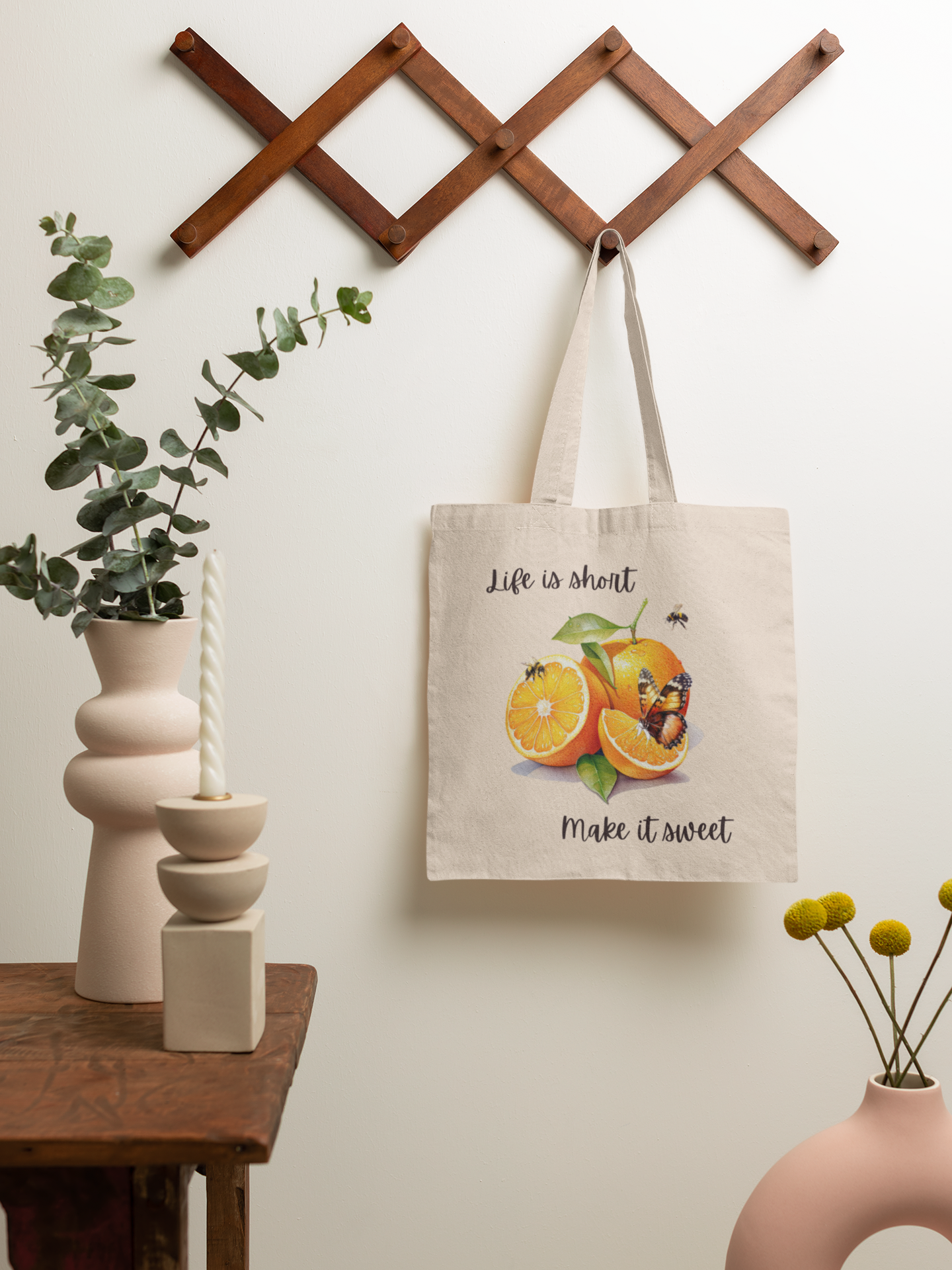 Life is Short Make it Sweet - Tote Bag