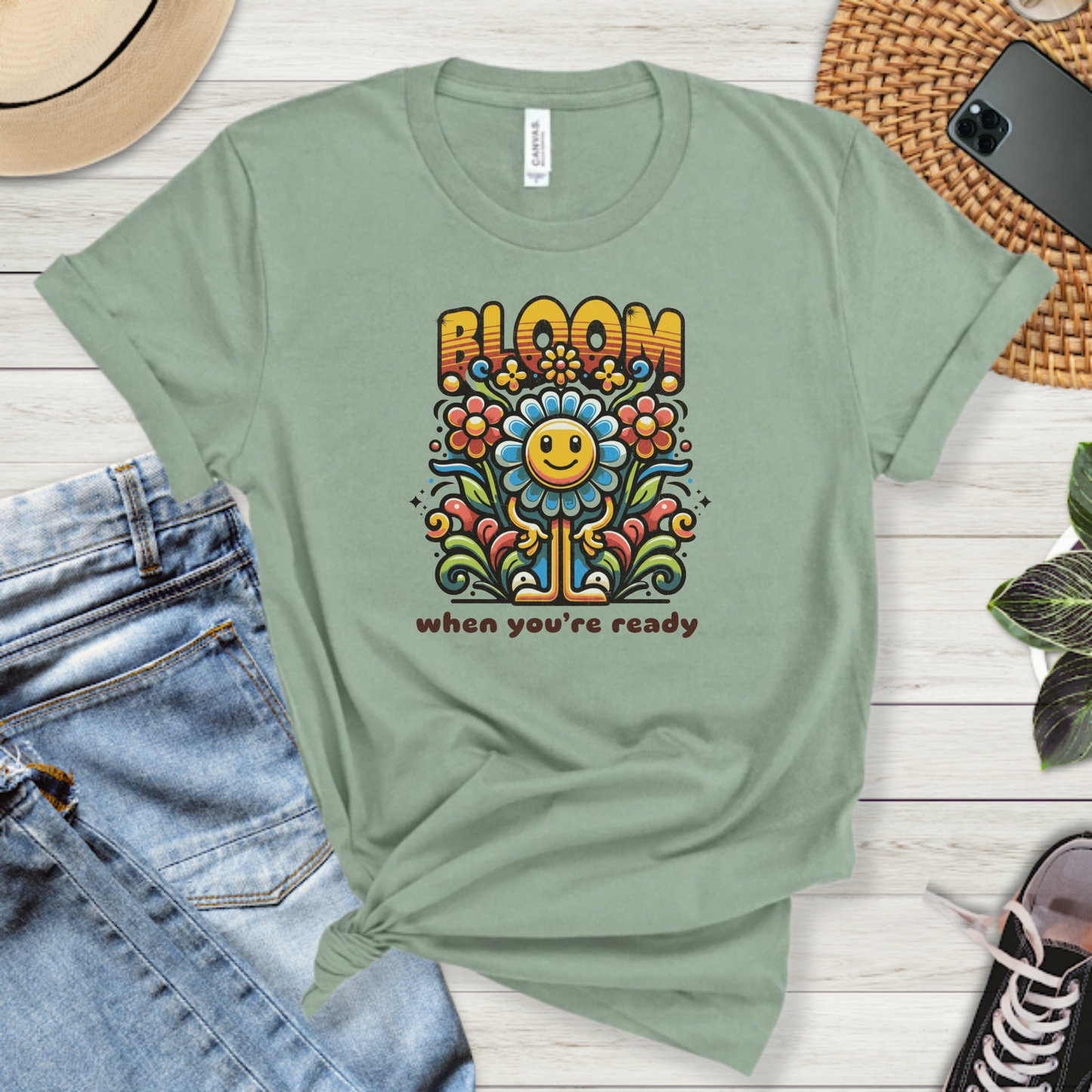 Bloom When You're Ready Premium Tee