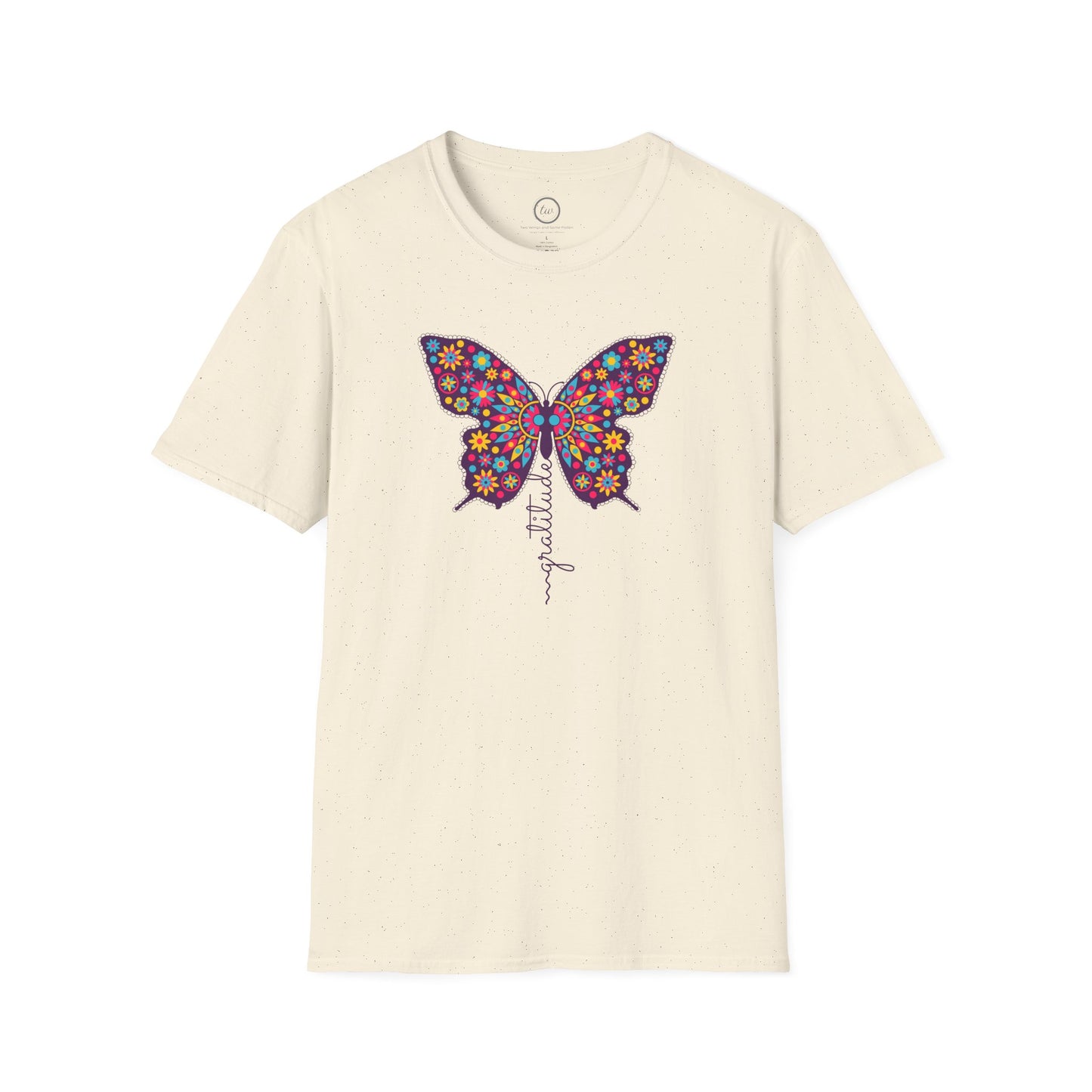 Gratitude Butterfly - T-Shirt