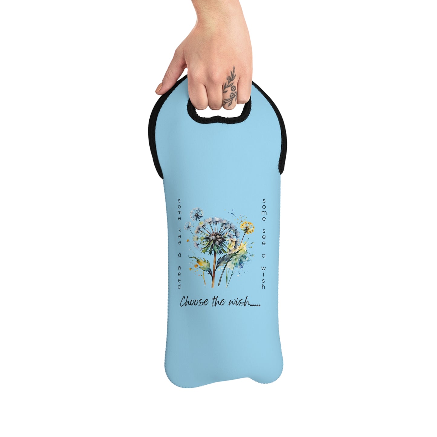 Choose the Wish - Wine Tote Bag