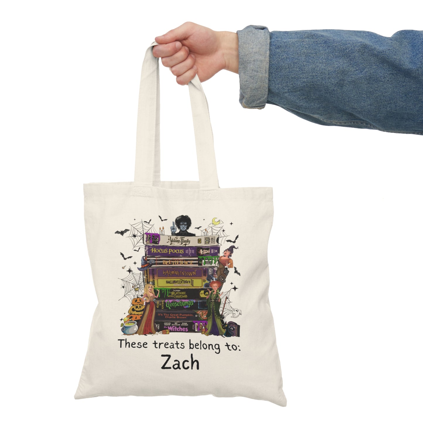 Personalized Trick or Treat Tote - Classic Movies