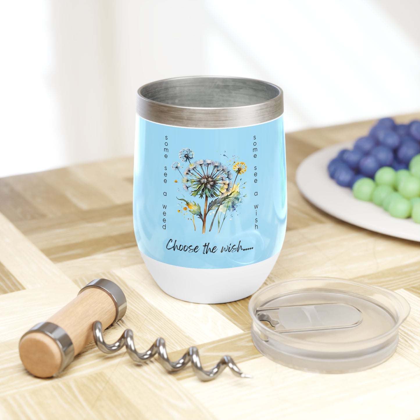 Choose the Wish - Wine Tumbler