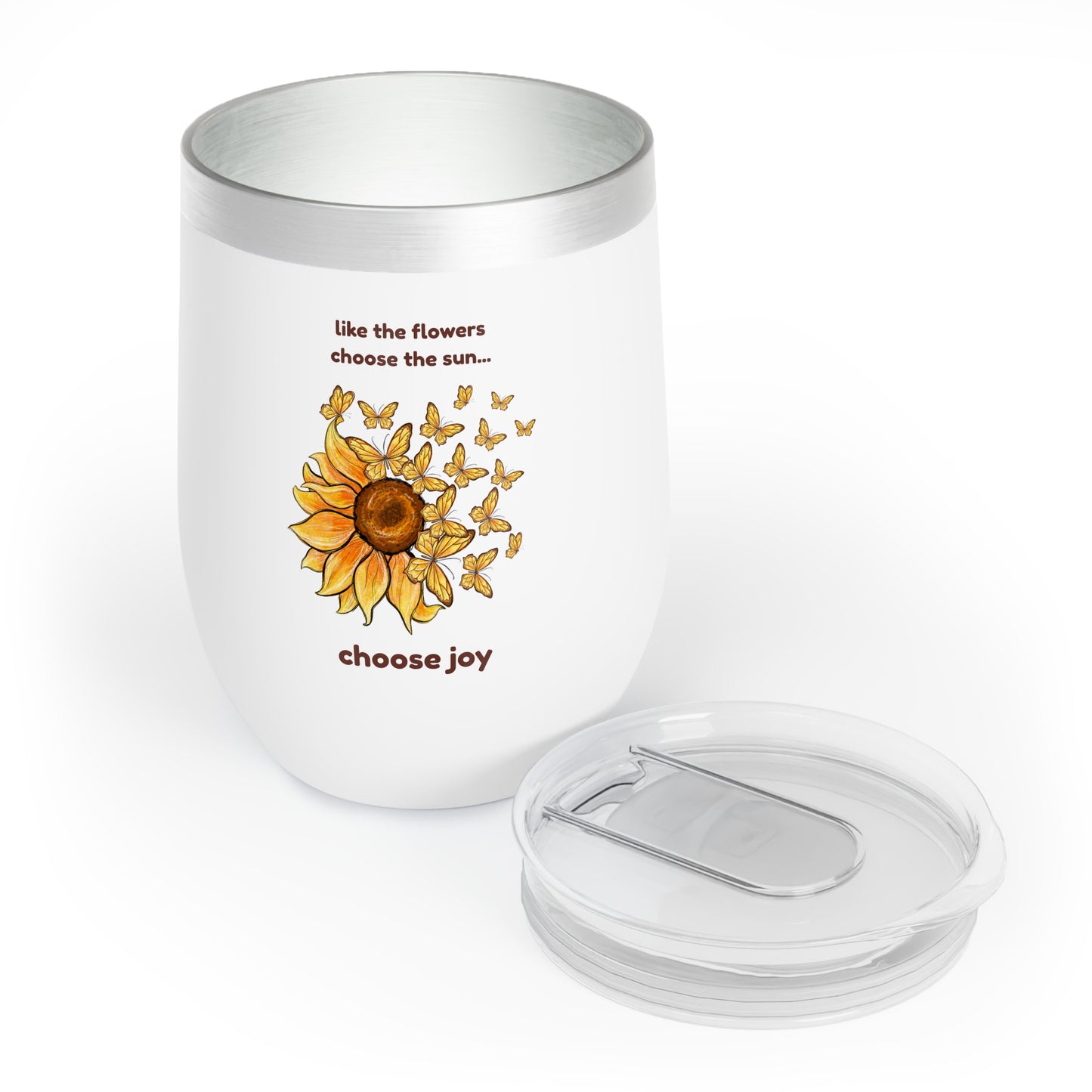 Choose Joy - Wine Tumbler