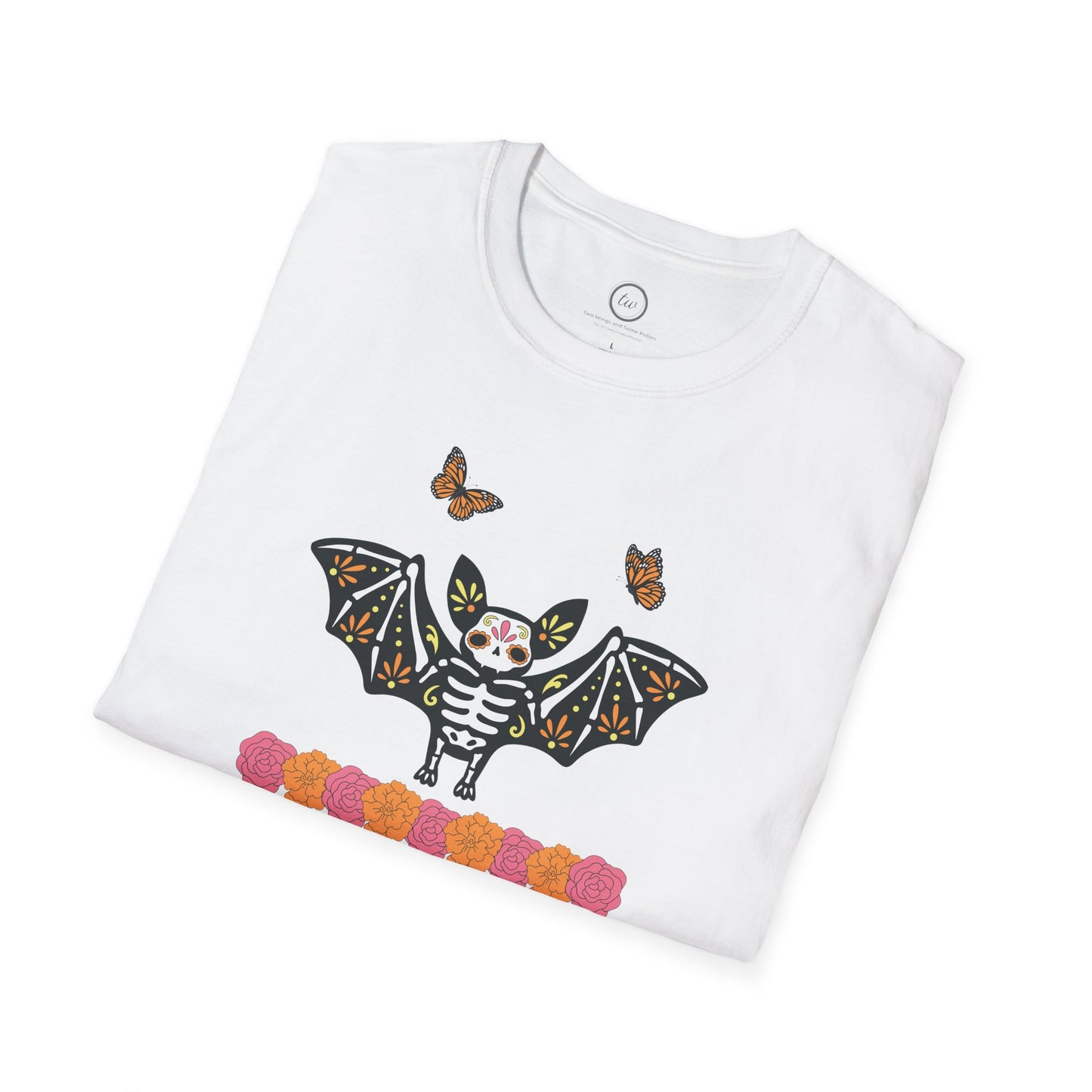 Dia De Los Muertos Bat - T-Shirt