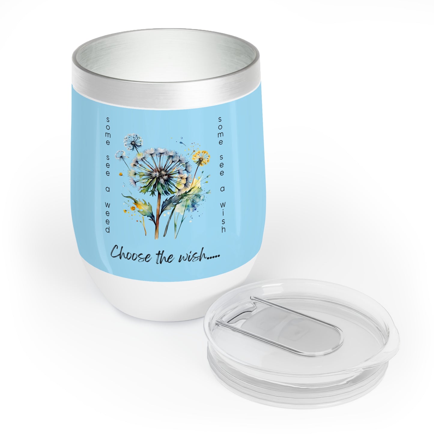 Choose the Wish - Wine Tumbler