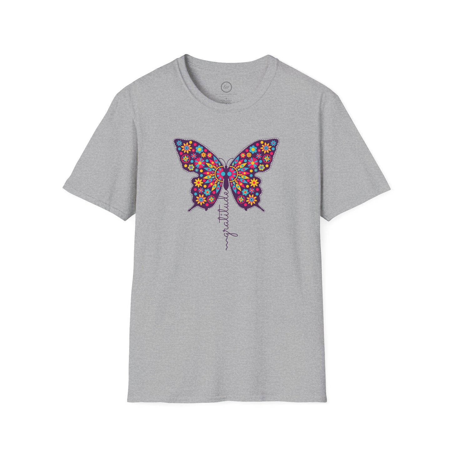 Gratitude Butterfly - T-Shirt