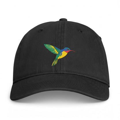 Hummingbird Embroidered Cap