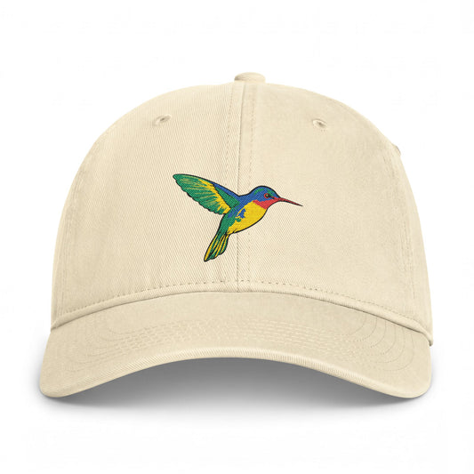 Hummingbird Embroidered Cap