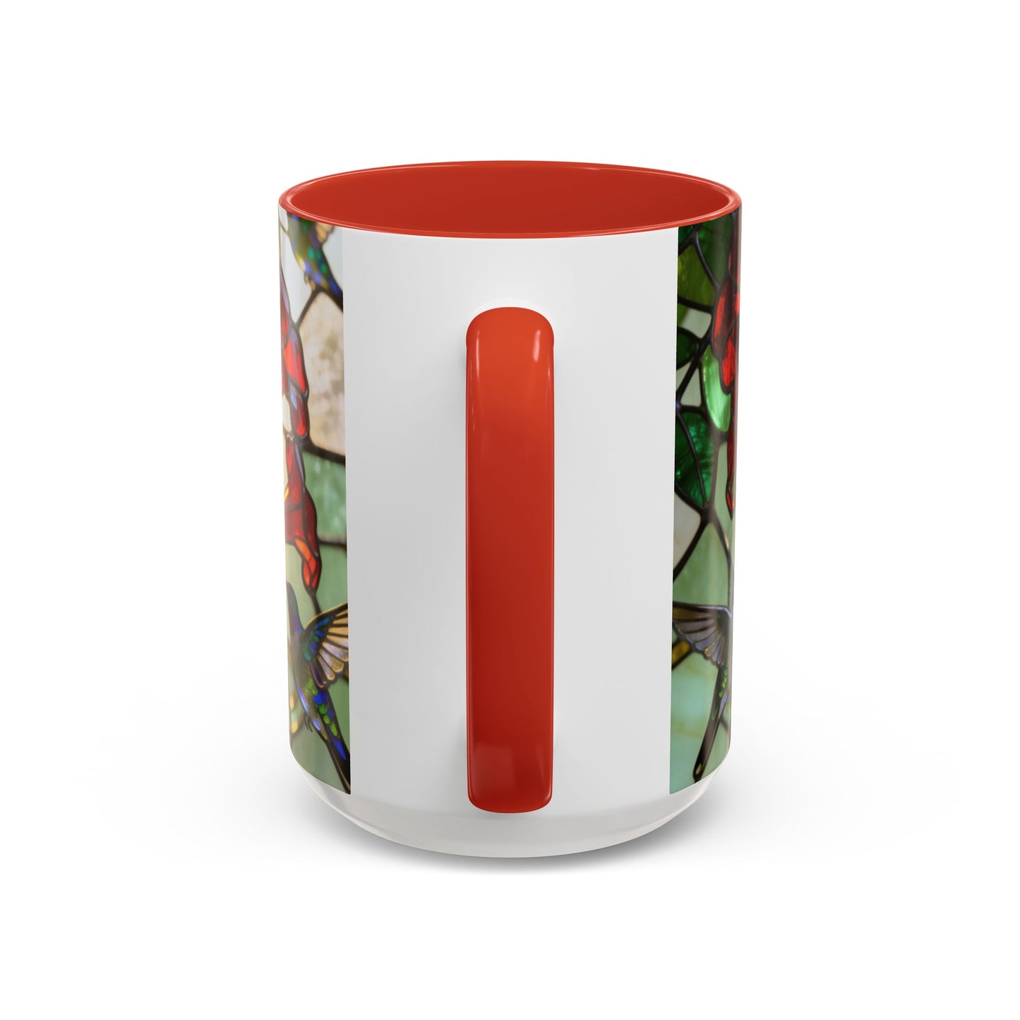 Hummingbird Stained Glass Style Coffee/Tea Mug (15oz)