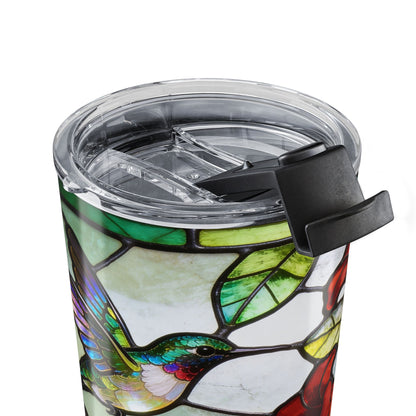 Hummingbird Stained Glass Style 20oz Tumbler