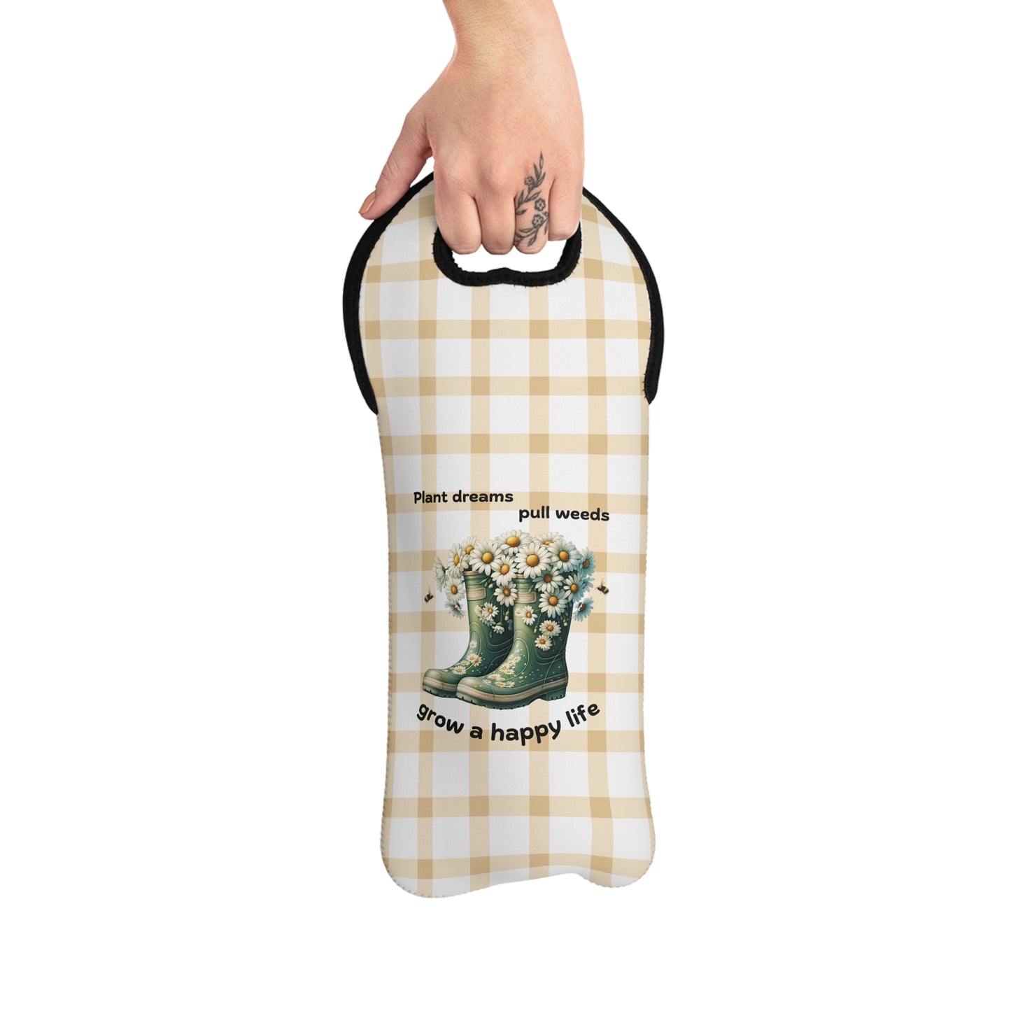 Plant Dreams Wine Tote
