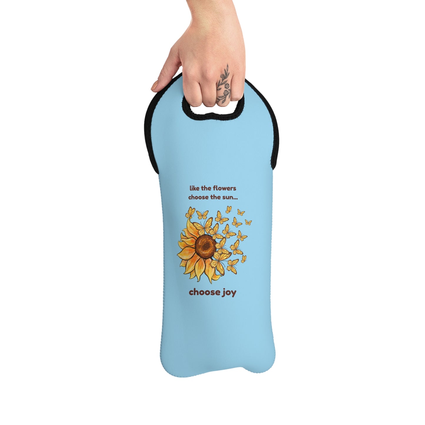 Choose Joy - Wine Tote