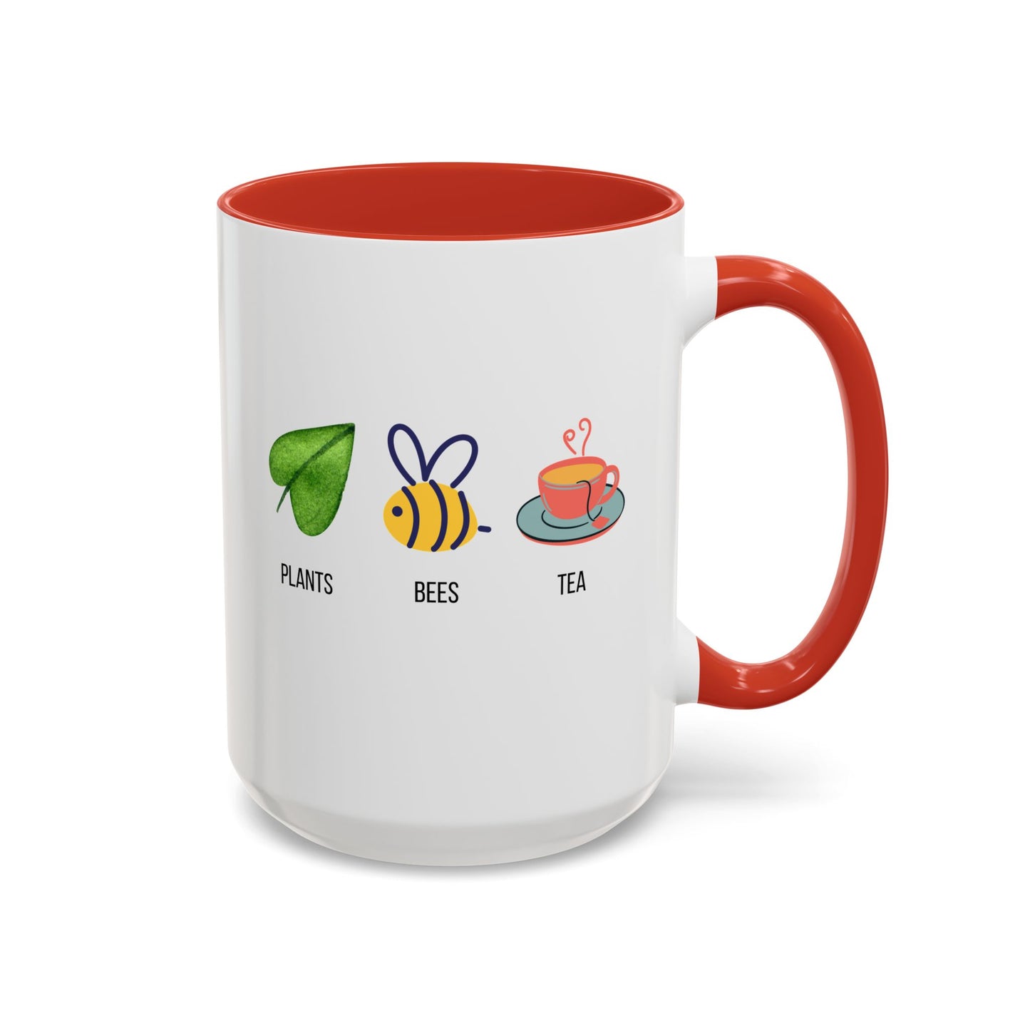 Plants Bees Tea Coffee/Tea Mug 15oz