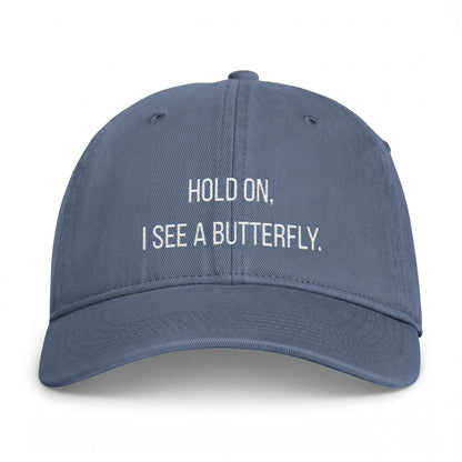 Hold On Embroidered Cap