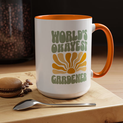 World's Okayest Gardener Coffee/Tea Mug 15oz