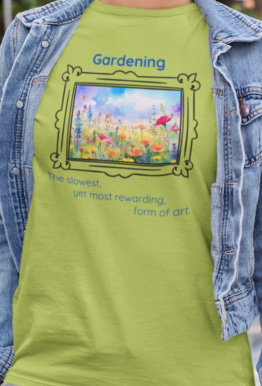 Gardening Art - T-Shirt