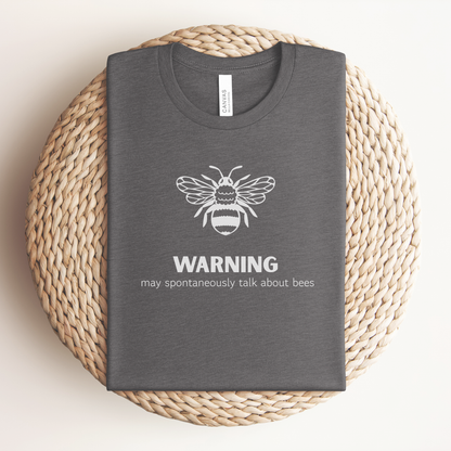 Warning Bees Premium Tee