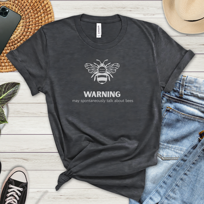 Warning Bees Premium Tee