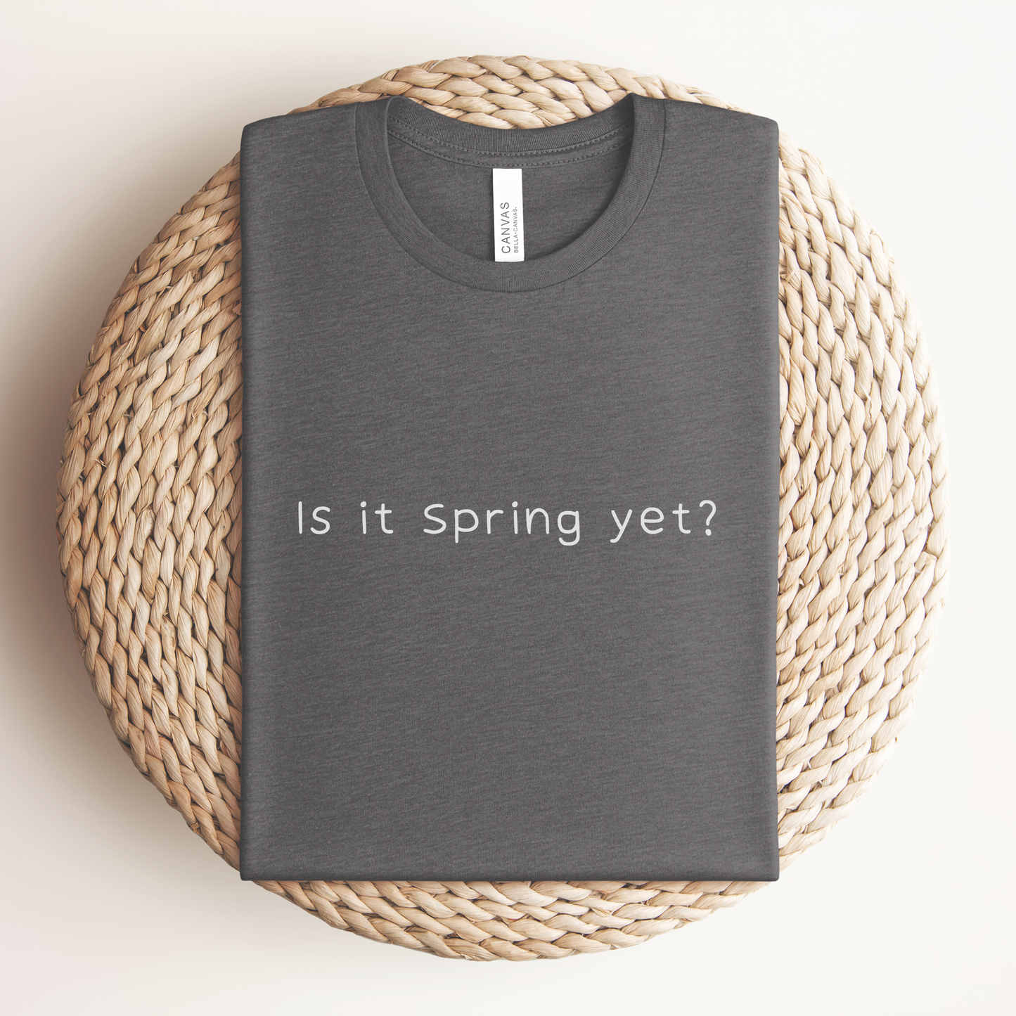 Is it Spring yet? (Text) Premium Tee