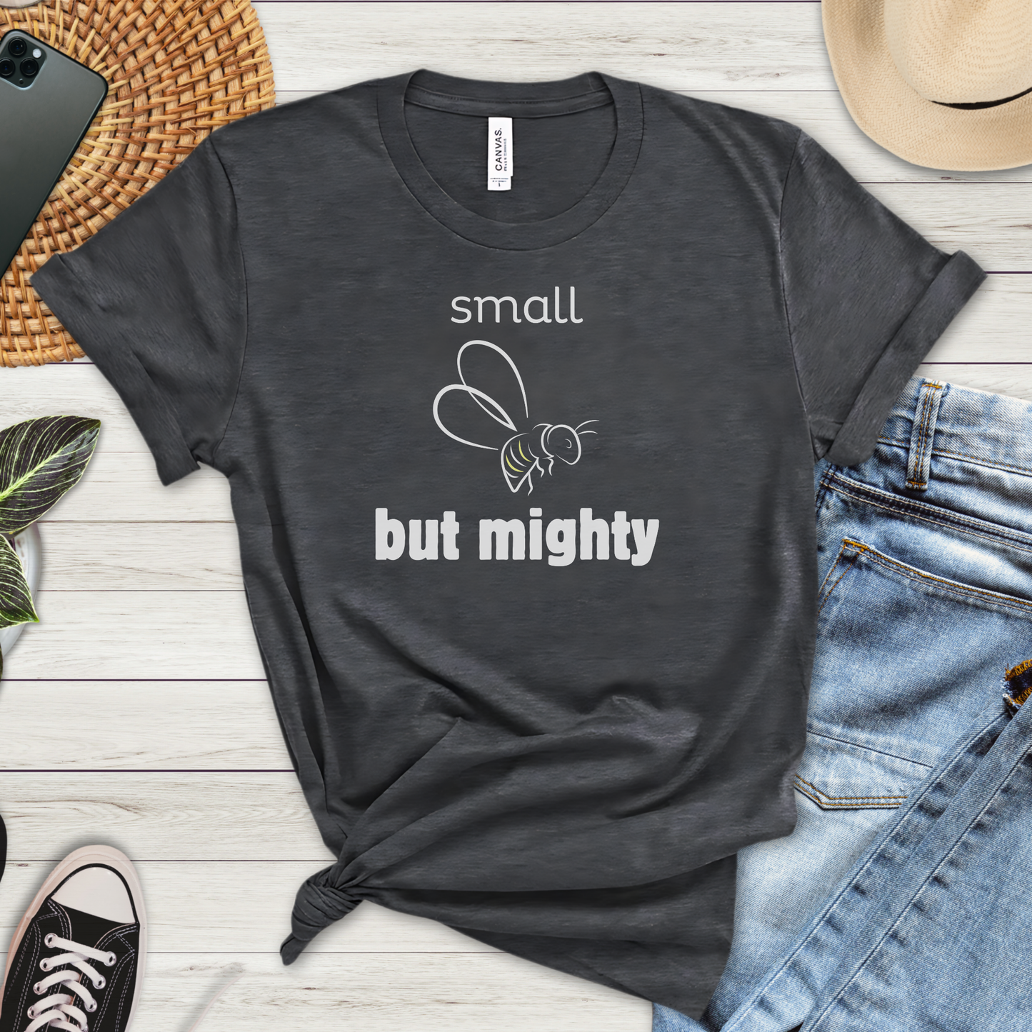 Small but Mighty Bee Premium Tee