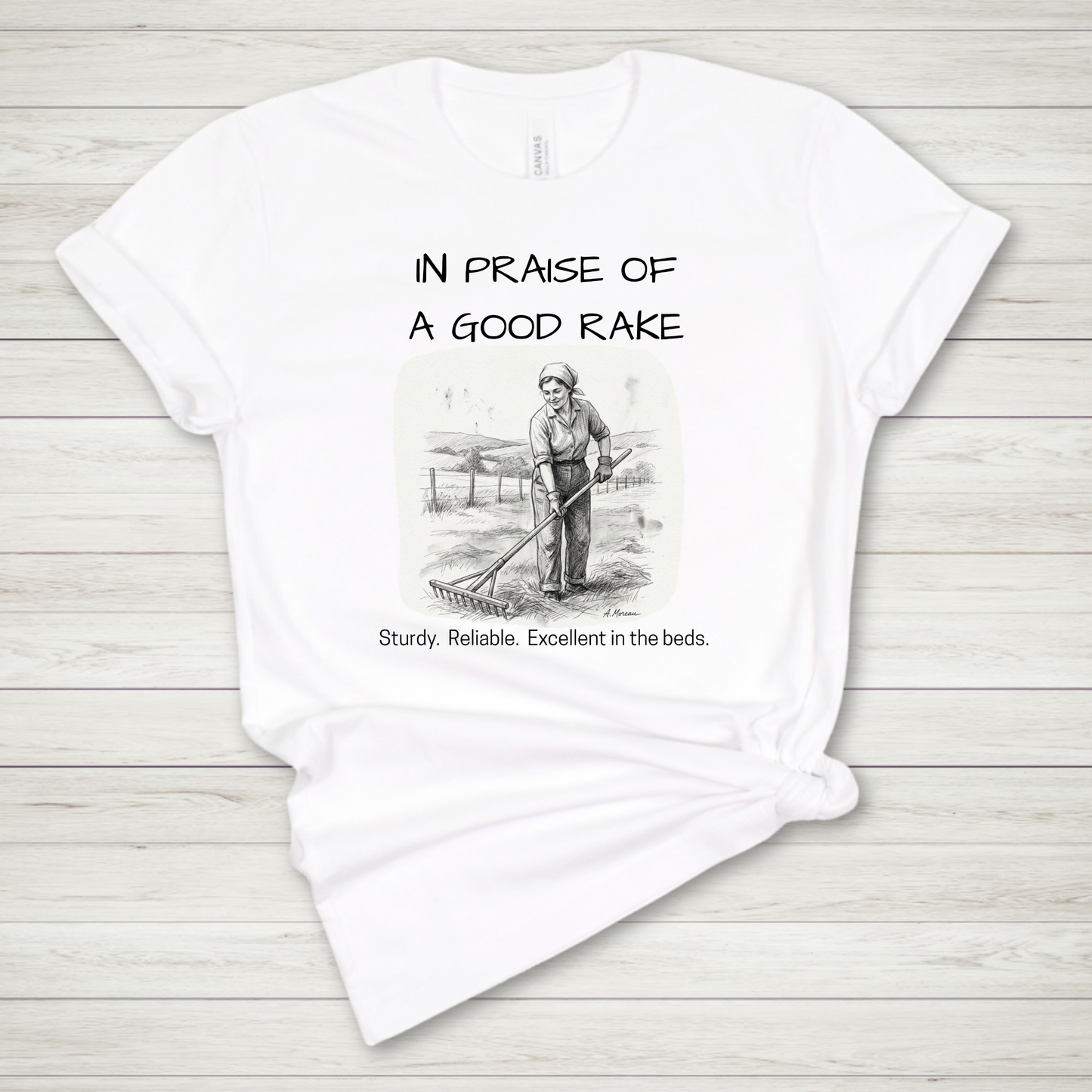 In Praise of a Good Rake Premium Tee