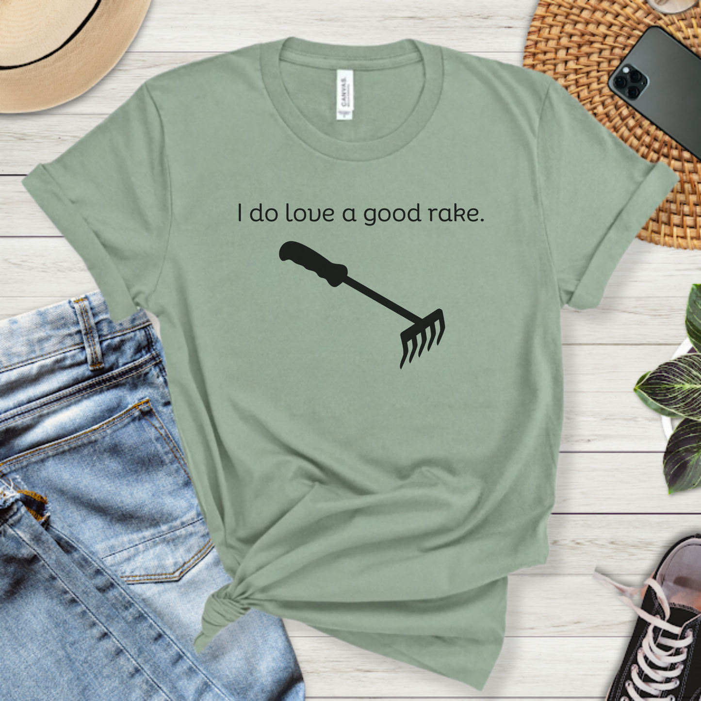 I do Love a Good Rake Premium Tee