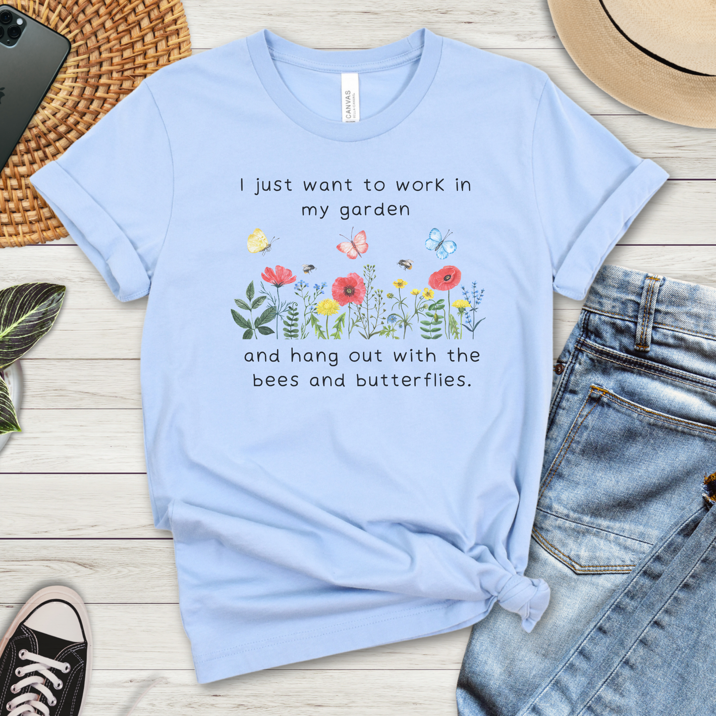 Work in My Garden Premium Tee