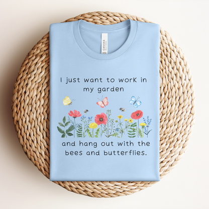 Work in My Garden Premium Tee