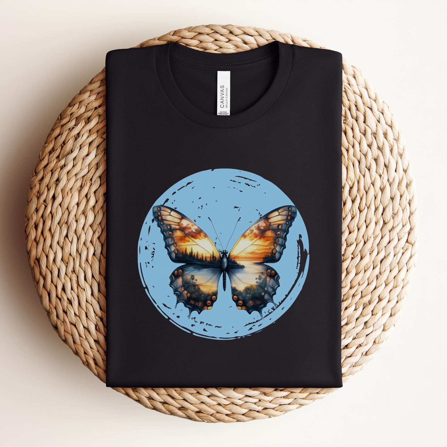 Sunrise Butterfly Premium Tee