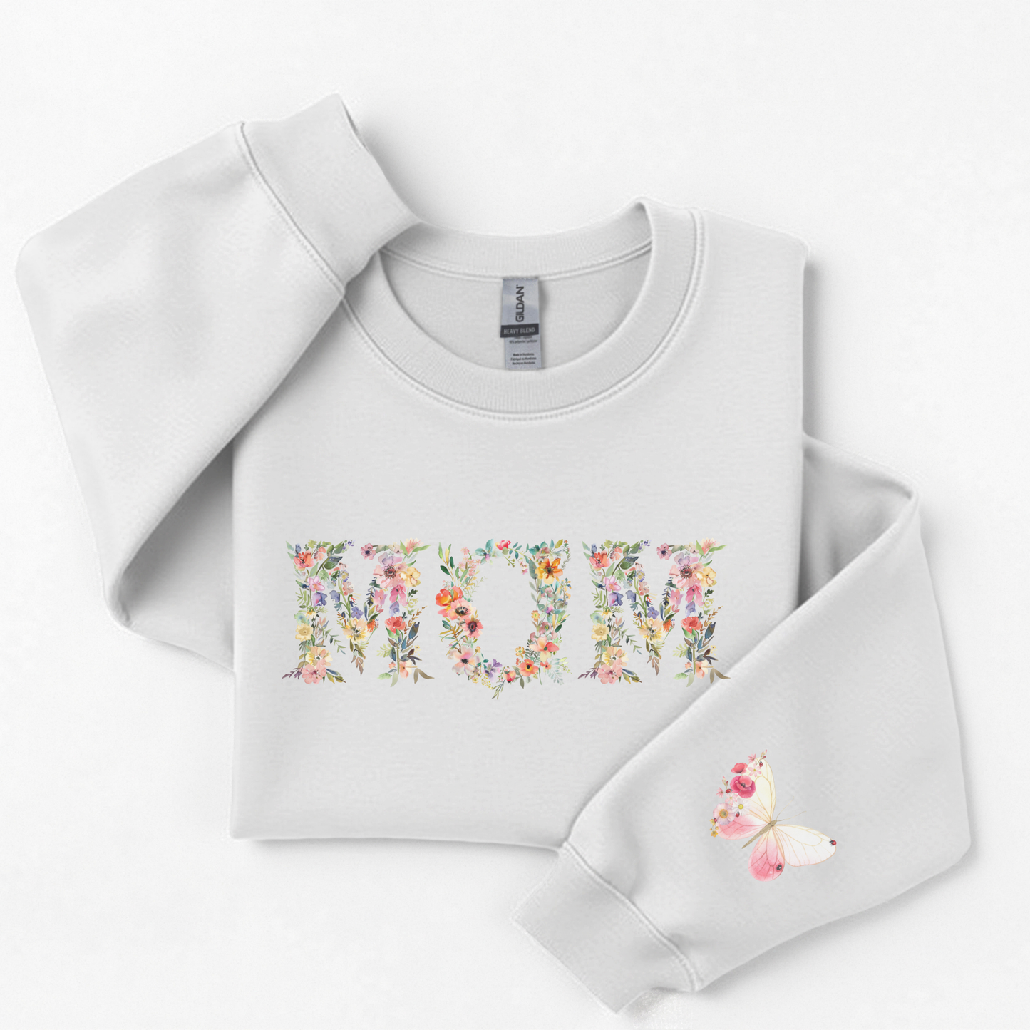 Floral MOM Premium Sweatshirt