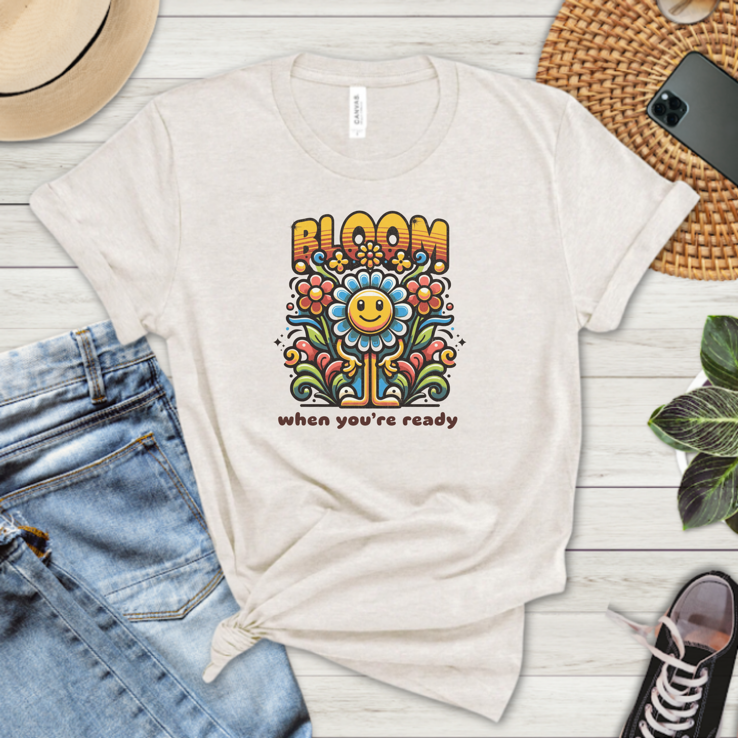 Bloom When You're Ready Premium Tee