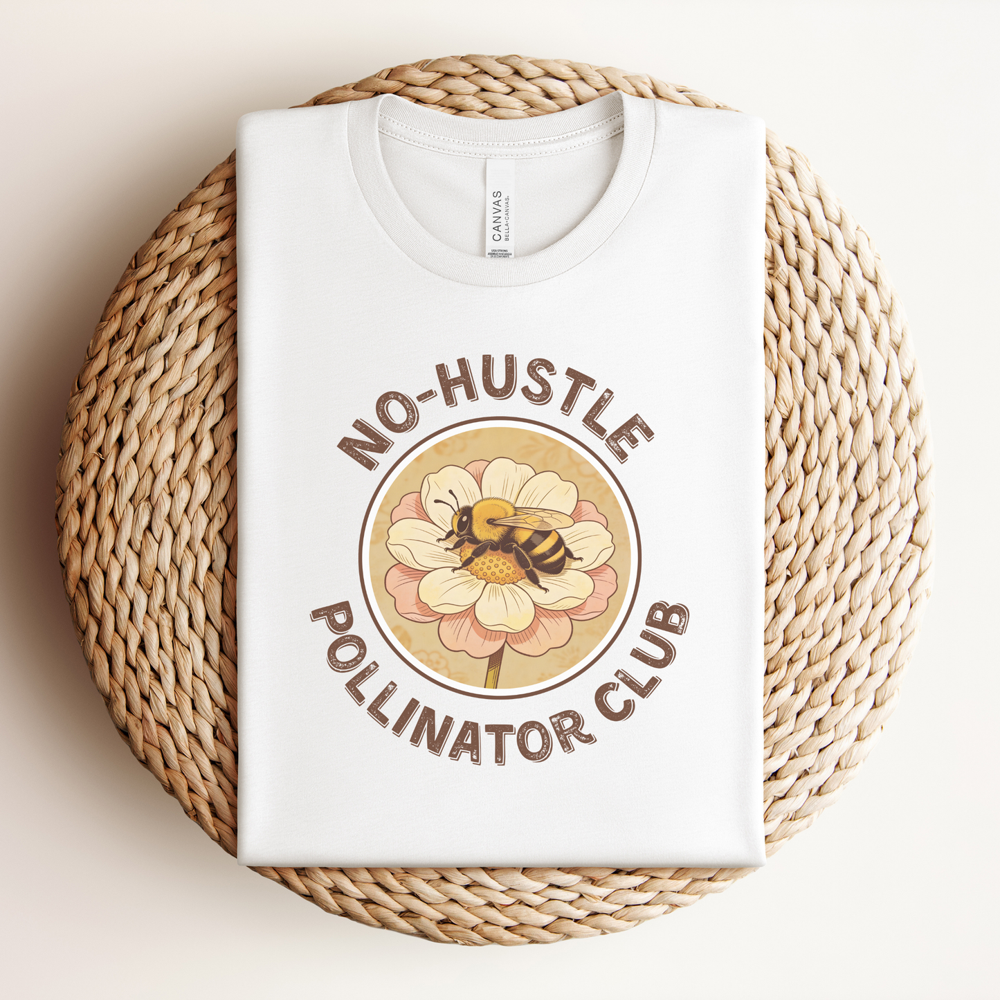 No Hustle Pollinator Club Premium Tee