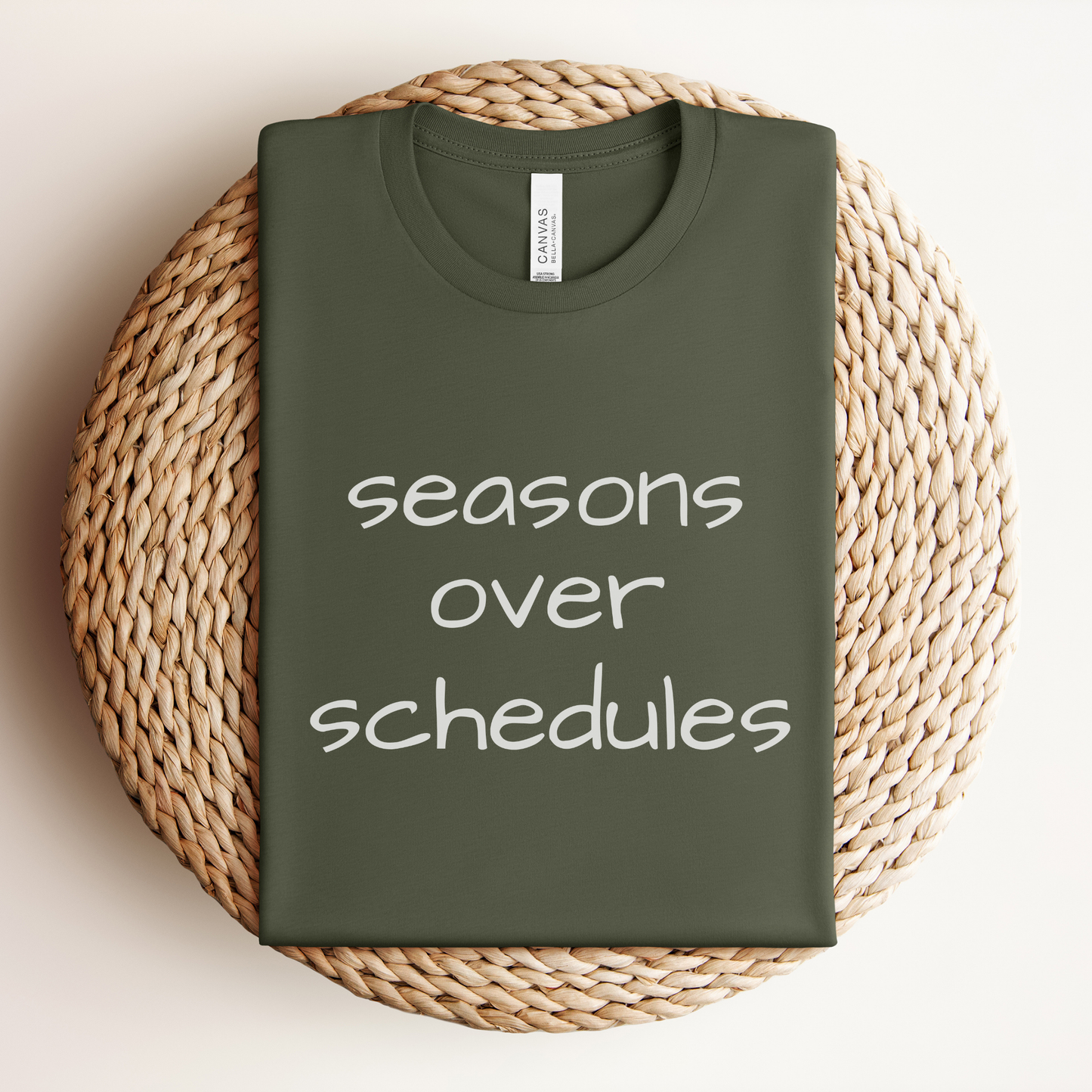 Seasons over Schedules Premium Tee
