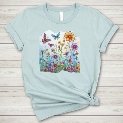 Whimsical Butterflies Premium Tee
