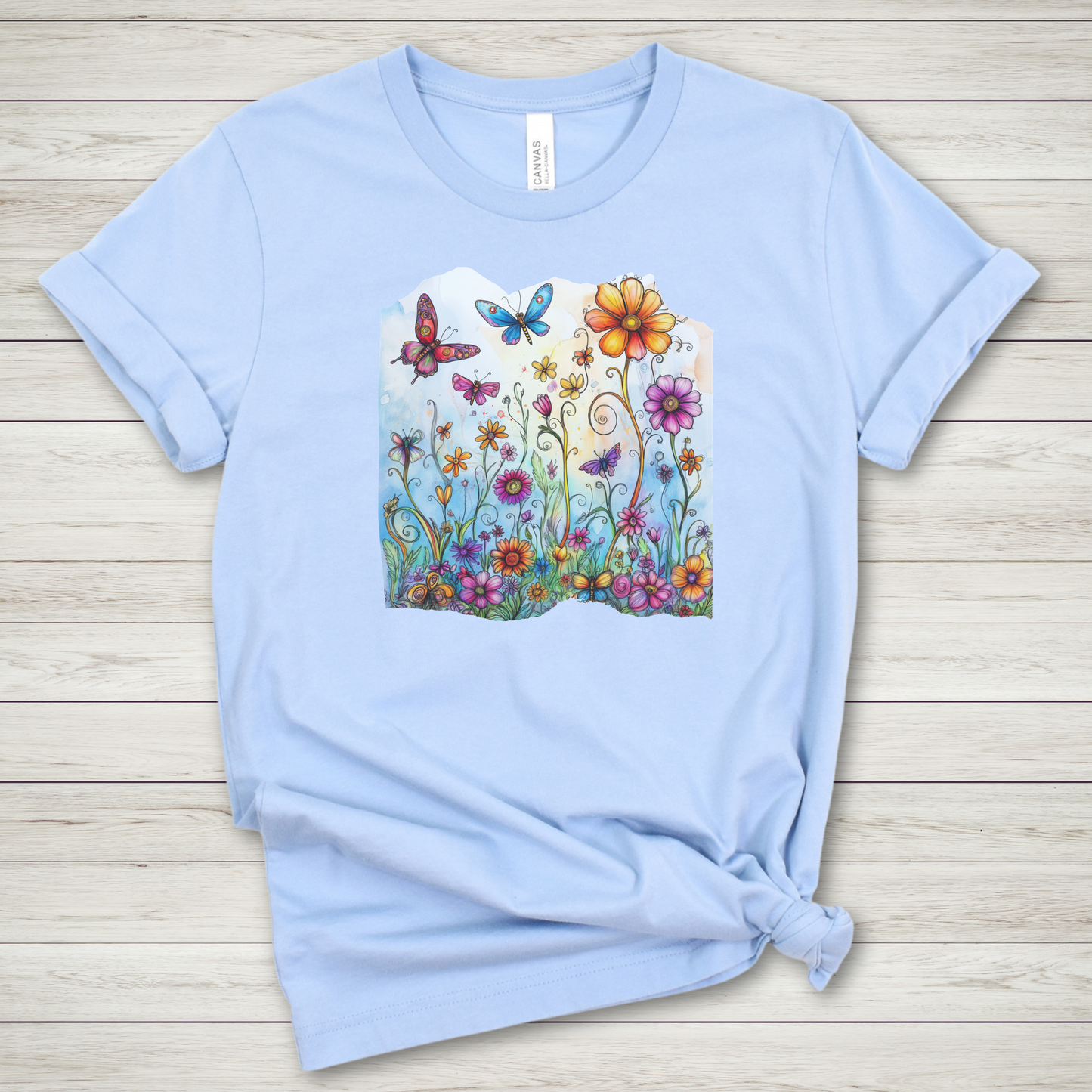 Whimsical Butterflies Premium Tee