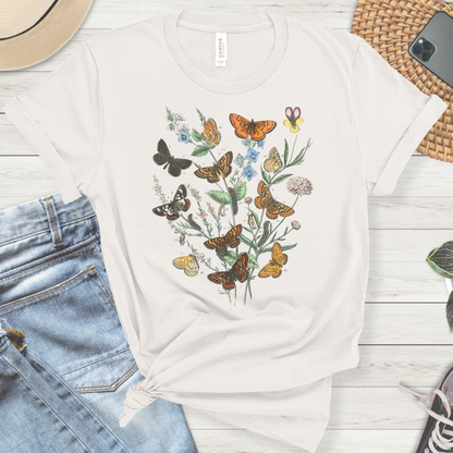 Vintage Butterflies Premium Tee