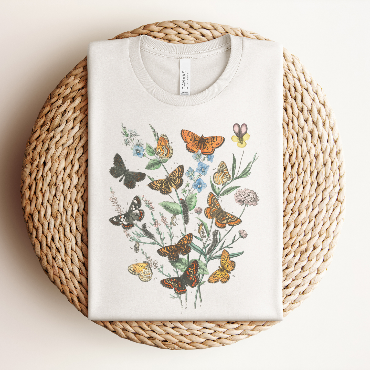 Vintage Butterflies Premium Tee