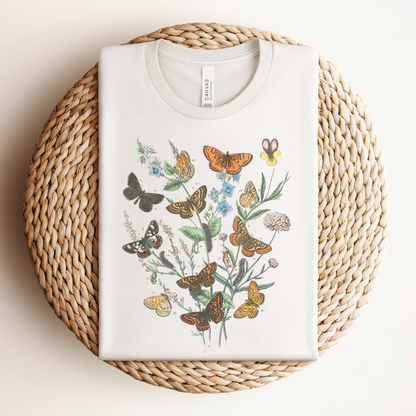 Vintage Butterflies Premium Tee