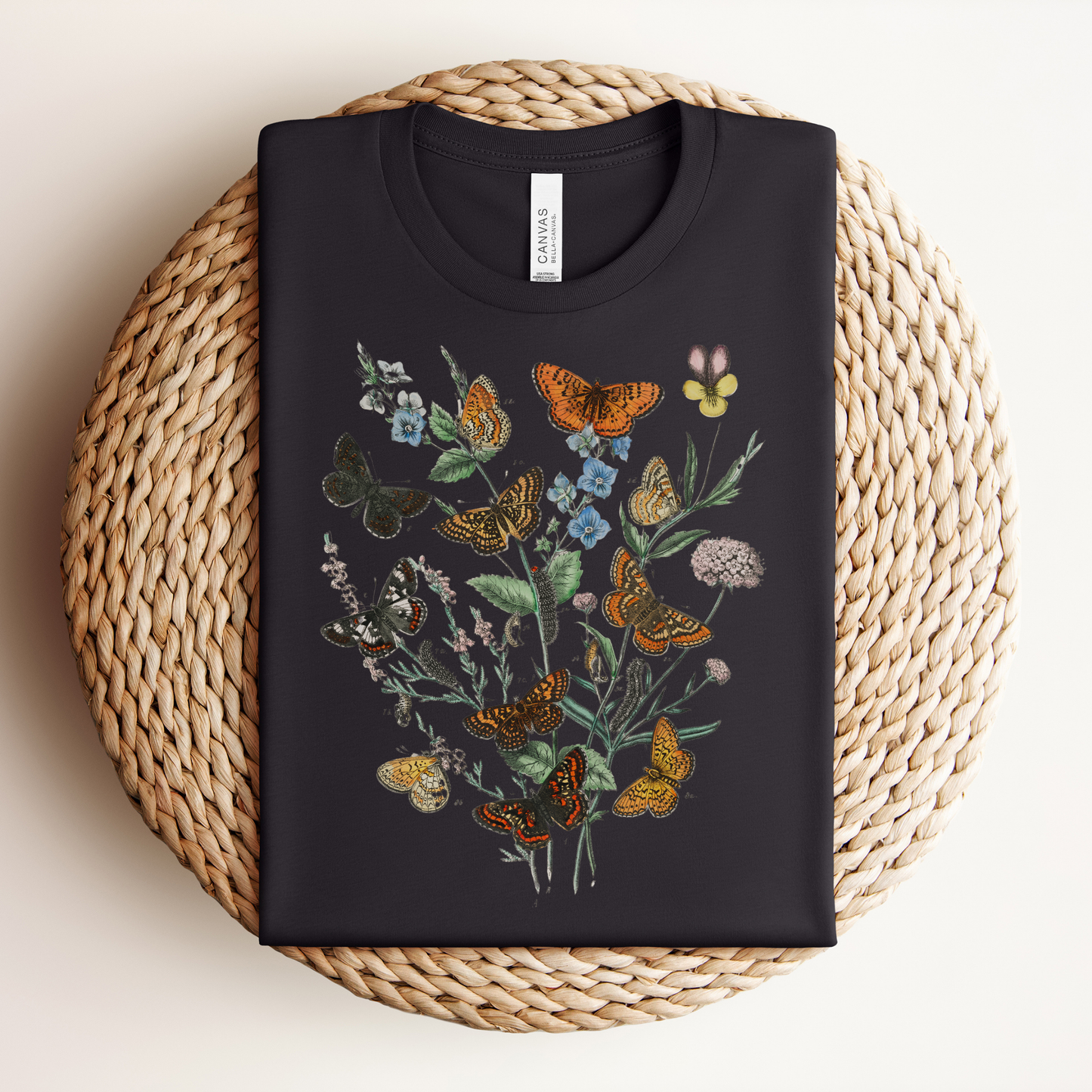 Vintage Butterflies Premium Tee