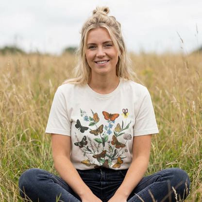 Vintage Butterflies Premium Tee