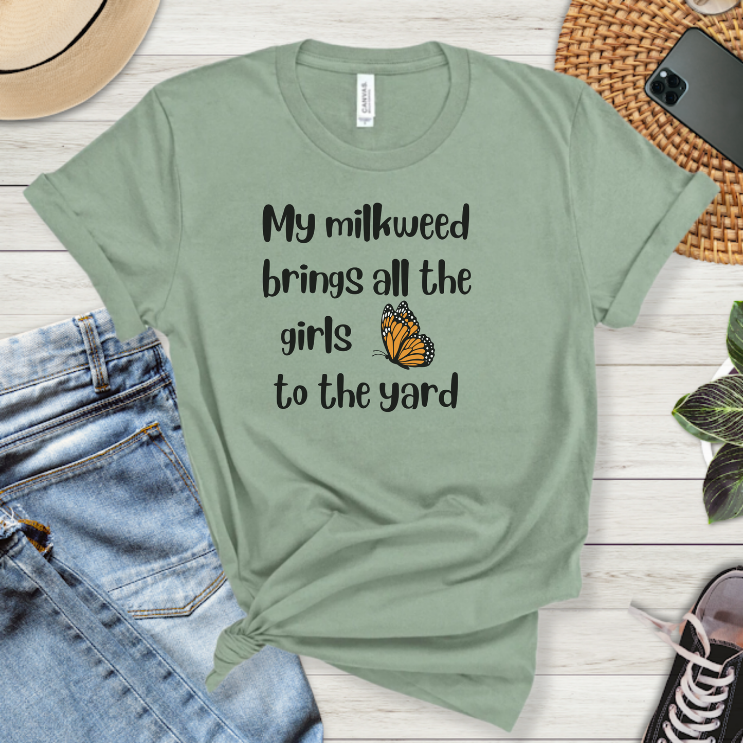 My Milkweed Brings the Girls Premium Tee