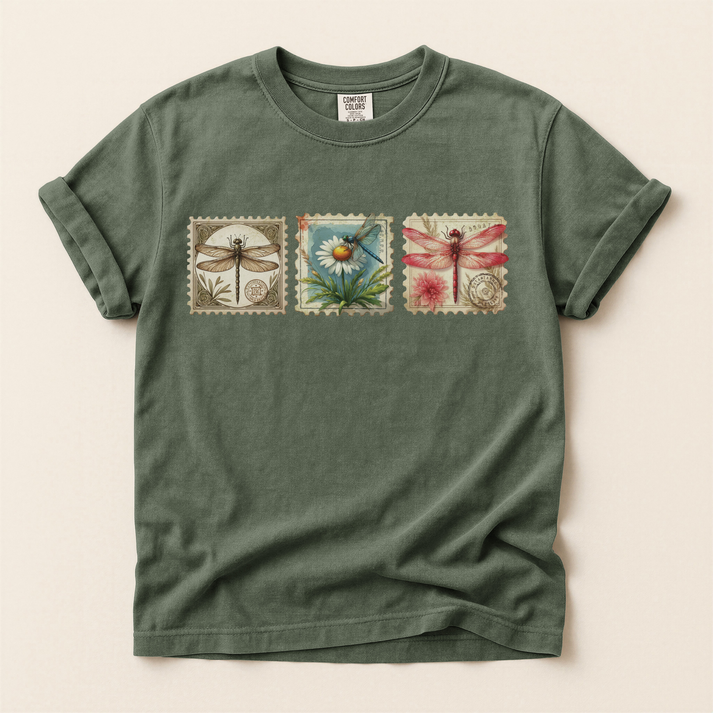 Dragonfly Stamps Premium Tee