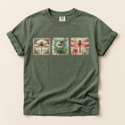 Dragonfly Stamps Premium Tee