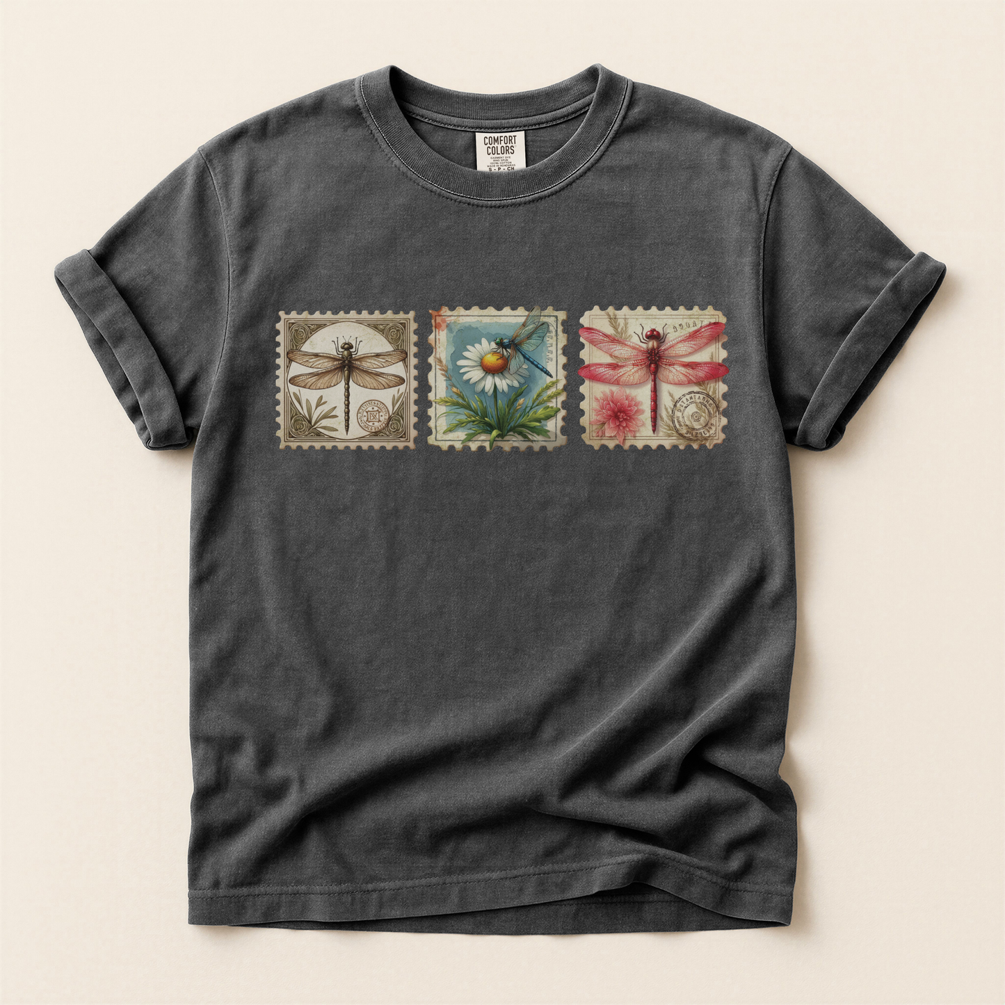 Dragonfly Stamps Premium Tee