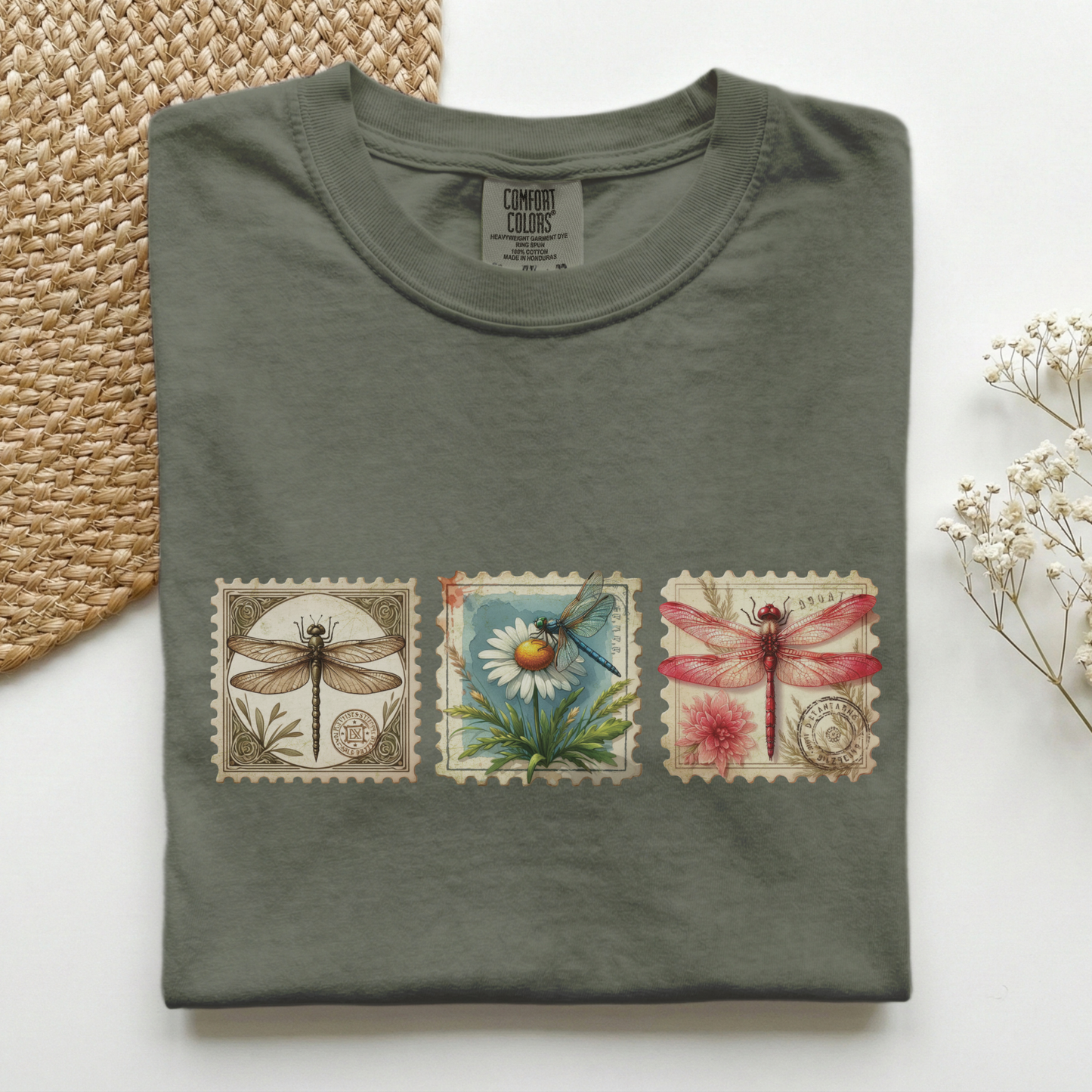 Dragonfly Stamps Premium Tee